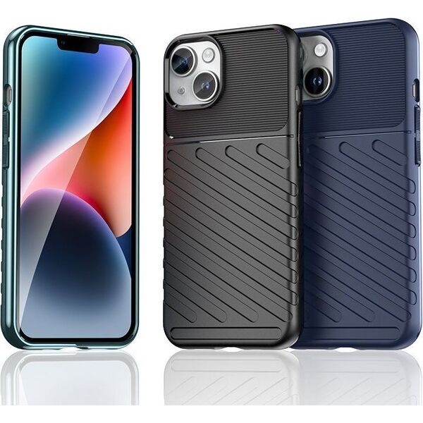 Hurtel Pancerne etui iPhone 15 Plus Thunder Case - niebieskie 13250421 9145576279526
