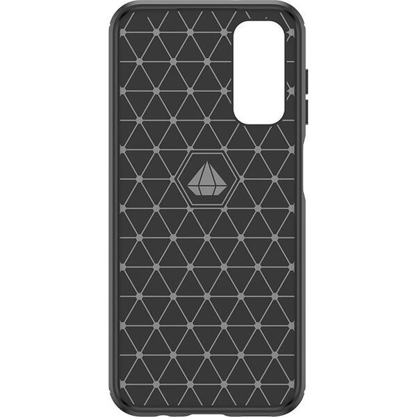 Hurtel Elastyczne etui wzór karbon do Samsung Galaxy M14 Carbon Case - czarne 13250485 9145576281581