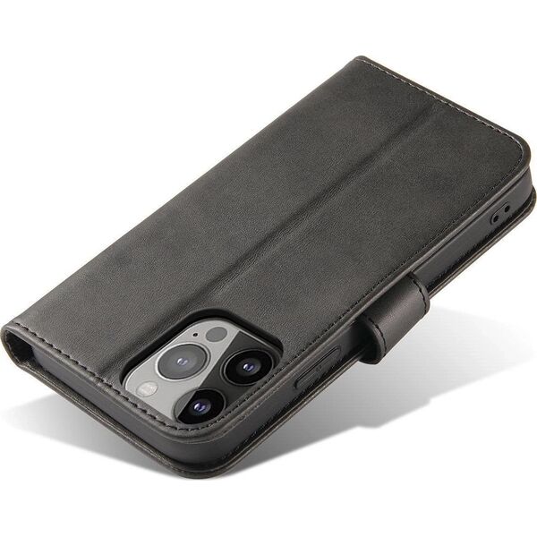 Hurtel Etui z klapką Magnet Case do Pixel 8 - czarne 13250518 9145576283417