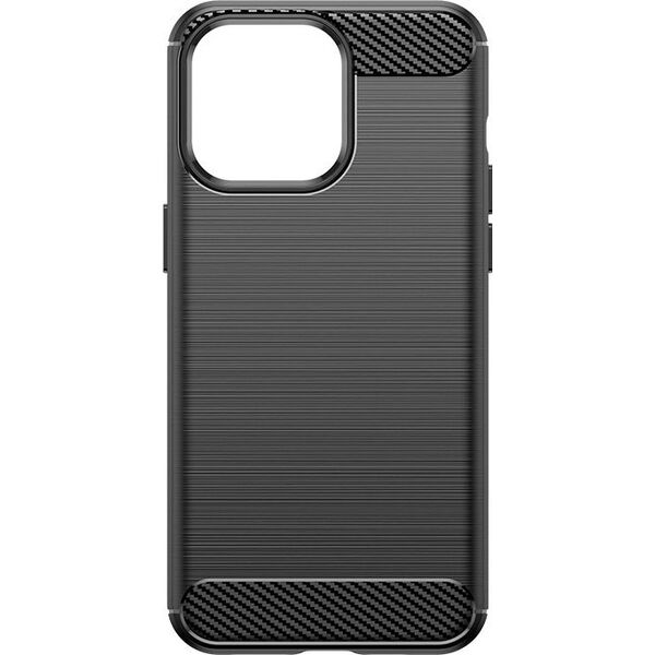 Hurtel Elastyczne etui wzór karbon do iPhone 15 Pro Carbon Case - niebieskie 13250713 9145576279465