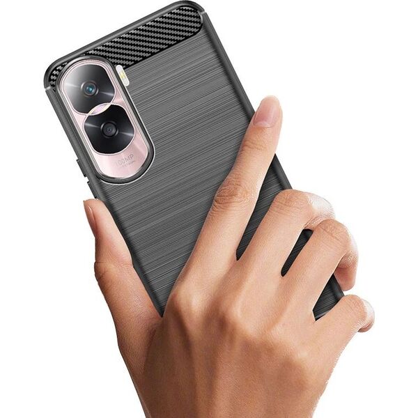 Hurtel Etui Carbon Case do Honor 90 Pro - czarne 13250973 9145576284704