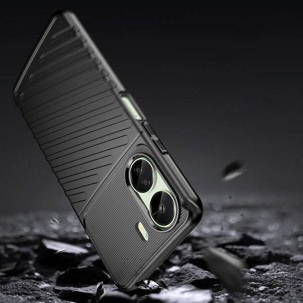 Hurtel Pancerne etui Thunder Case na Xiaomi Redmi 13c - czarny 13251020 9145576283745