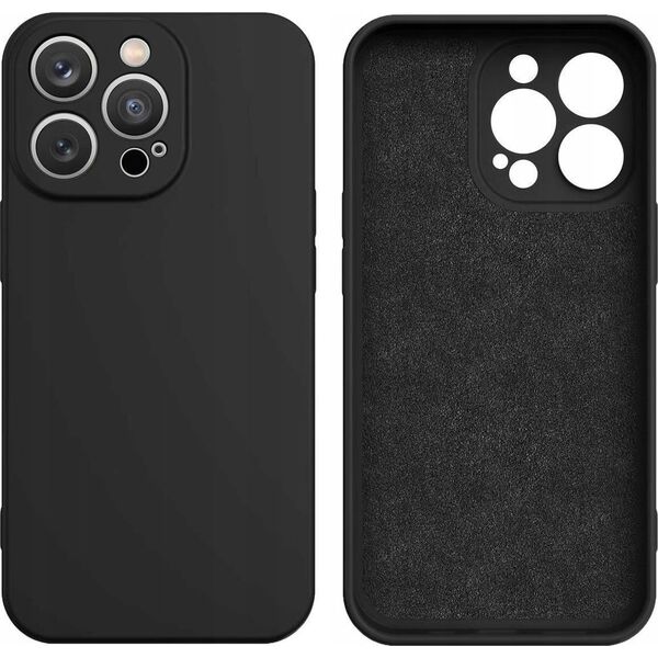 Hurtel Etui Silicone Case do Samsung Galaxy S24+ - czarne 13251108 5907769360527