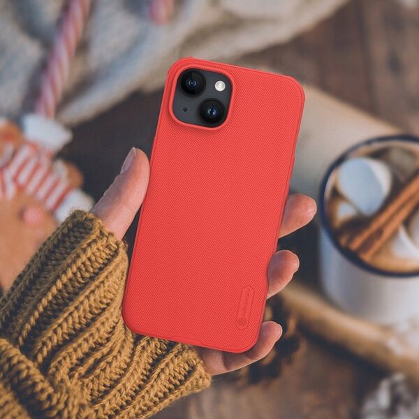 Nillkin Wzmocnione etui do iPhone 15 Pro Nillkin Super Frosted Shield Pro - niebieskie 13251314 6902048265585
