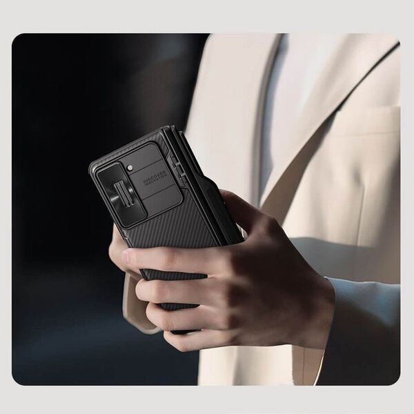 Nillkin Etui Nillkin CamShield Fold Case na Samsung Galaxy Z Fold 5 - czarne 13251323 6902048268159