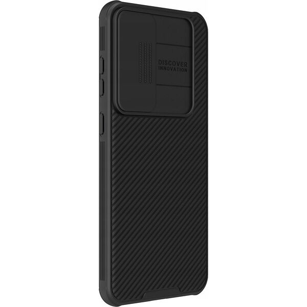 Nillkin Etui Nillkin CamShield Pro pancerne z osłona na aparat do Samsung Galaxy S24+ - czarne 13251342 6902048273108