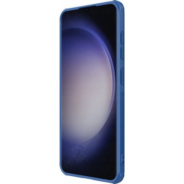 Nillkin Etui Nillkin Super Frosted Shield Pro pancerne do Samsung Galaxy S24+ - niebieskie 13251357 6902048272668