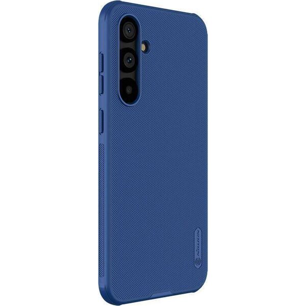 Nillkin Wzmocnione etui Nillkin Super Frosted Shield Pro do Samsung Galaxy S23 FE - niebieskie 13251482 6902048267961