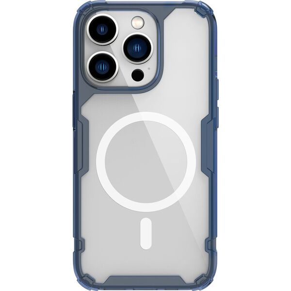 Nillkin Pancerne etui z MagSafe Nillkin Nature Pro do iPhone 15 Pro Max - niebieskie 13251502 6902048265967