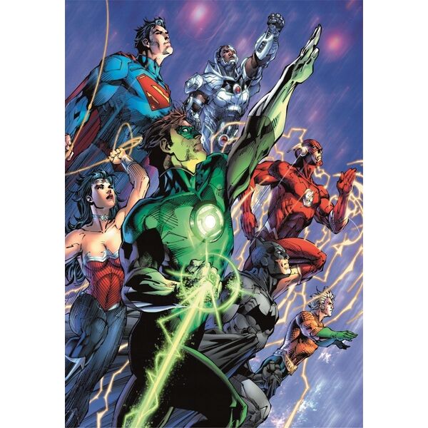 Clementoni Puzzle 500 elementów Compact DC Comics Liga Sprawiedliwych (Justice League) 13252585 8005125355327