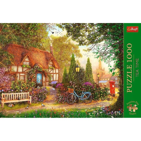 Trefl Puzzle 1000 elementów Premium Plus Domek pod strzechą 13252876 5900511108033