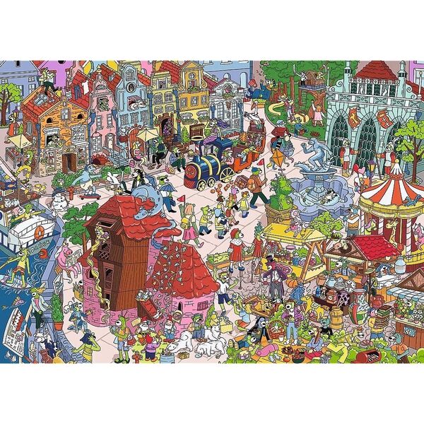 Trefl Puzzle 500 elementów Spy Guy Lost Items Gdańsk Polska 13252887 5900511374797