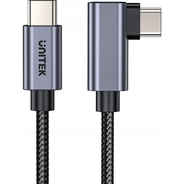 Kabel USB Unitek USB-C - USB-C 5 m Srebrny (C14123BK-5M) 13255562 4894160050939