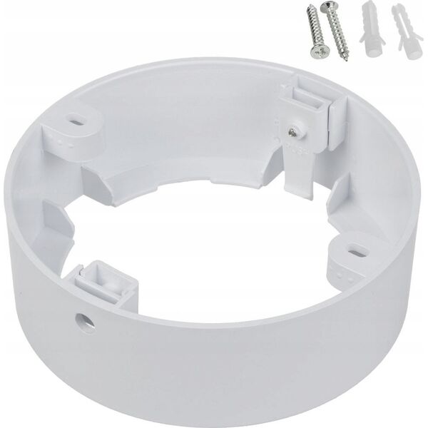 Maclean Adapter natynkowy Maclean, do panelu LED 9W, okrągły, 120*38mm, MCE376 R 13257044 5902211132486