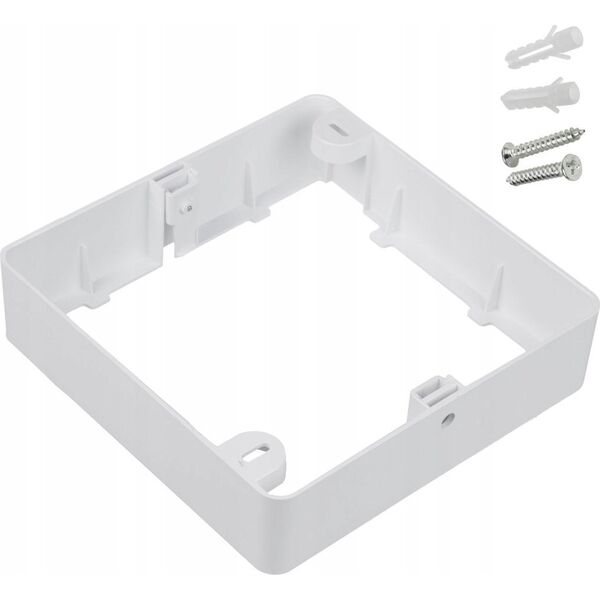 Maclean Adapter natynkowy Maclean, do panelu LED 18W , kwadratowy, 170*170*38mm, MCE379 S 13257047 5902211132516