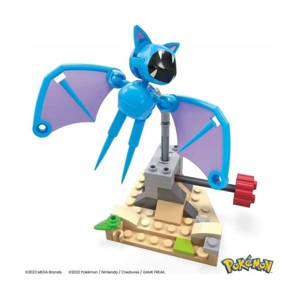 XXX_MegaBloks (Mega Bloks) Klocki plastikowe MEGA Pokemon klocki nocny lot Zubata 13257424 194735107810