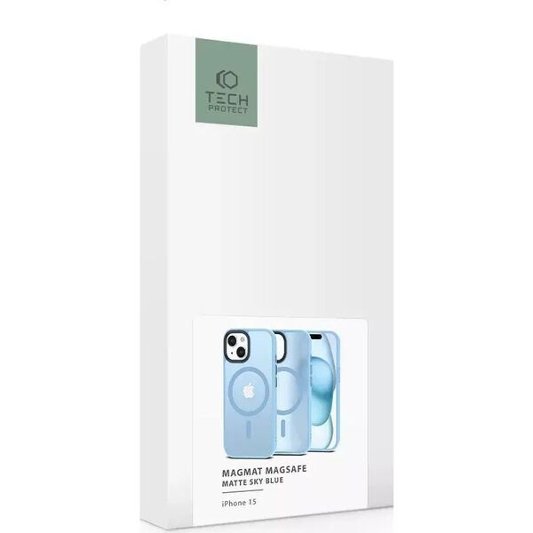 Tech-Protect Tech-Protect Magmat Magsafe iPhone 15 Matte błękitny 13257616 9319456606621