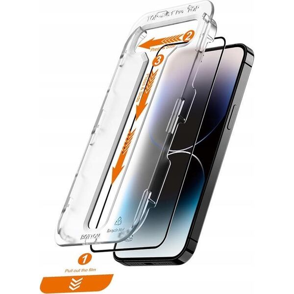 Crong Szkło hartowane EasyShield 2-Pack - iPhone 14 Pro (2 sztuki) 13259841 5904310704373