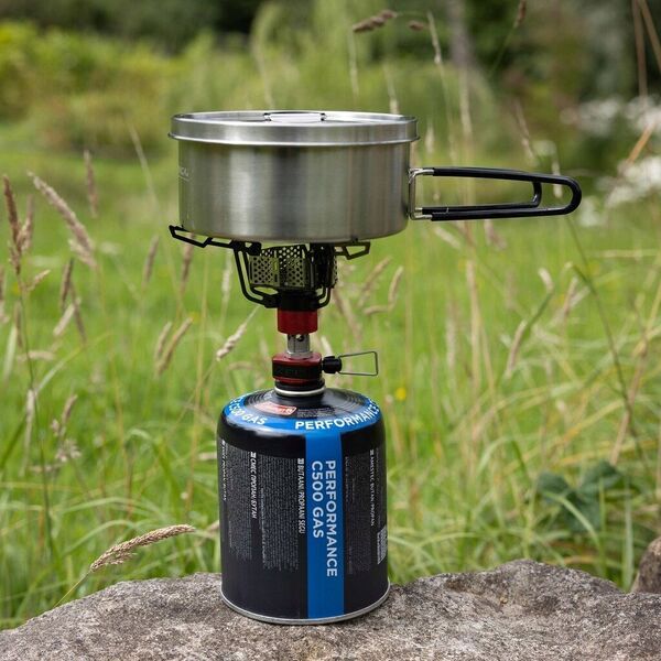 Coleman Zestaw Naczyń stalowych Coleman STAINLESS STEEL TREKKING KIT 13260896 3138522131999