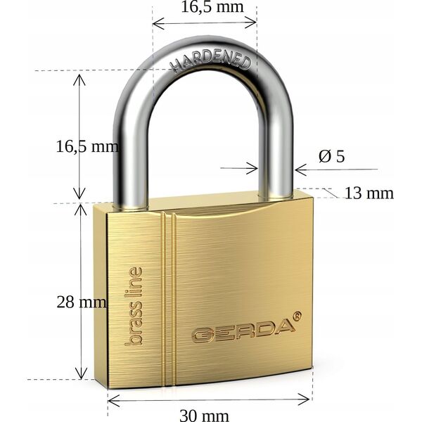 Gerda KLODKA MOSIEZ.GERDA 60mm COPPER LINE 13264523 5902203333303