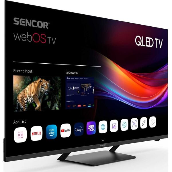 Telewizor Sencor SLE 50Q870TCSB QLED 50'' 4K Ultra HD WebOS 13265452 8590669366507