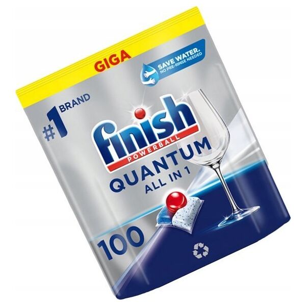 Quantum Finish - Kapsułki do zmywarki 100 sztuk Regular (FINS-KA-040-20) 13265996 5908252012107