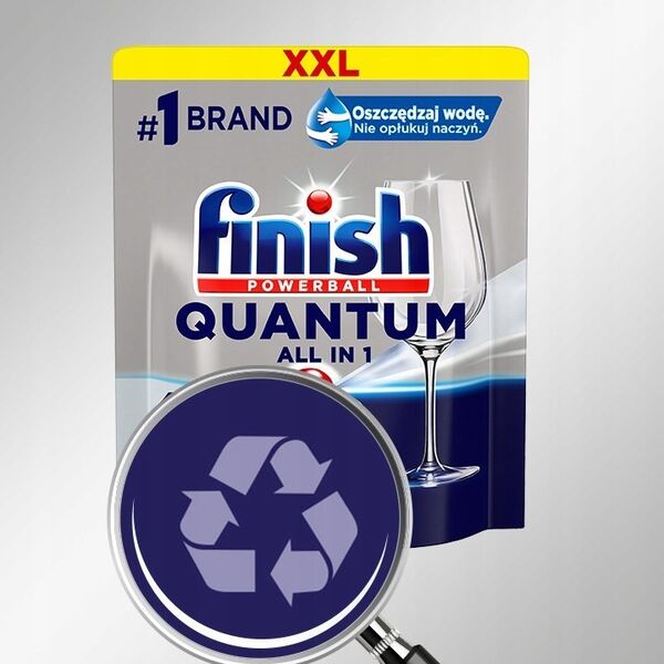 Quantum Finish - Kapsułki do zmywarki 100 sztuk Regular (FINS-KA-040-20) 13265996 5908252012107