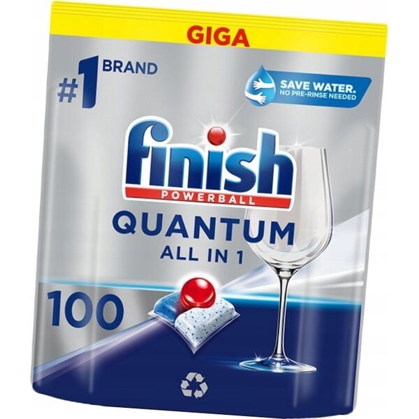 Quantum Finish - Kapsułki do zmywarki 100 sztuk Regular (FINS-KA-040-20) 13265996 5908252012107