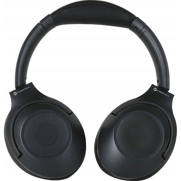 Słuchawki ForCell FORCELL F-AUDIO słuchawki bezprzewodowe nagłowne ANC Sonic Aura czarne 13267648 5903396277313