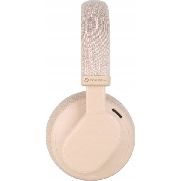 Słuchawki ForCell FORCELL F-AUDIO słuchawki bezprzewodowe nagłowne ANC Touch Beat różowe 13267650 5903396271502