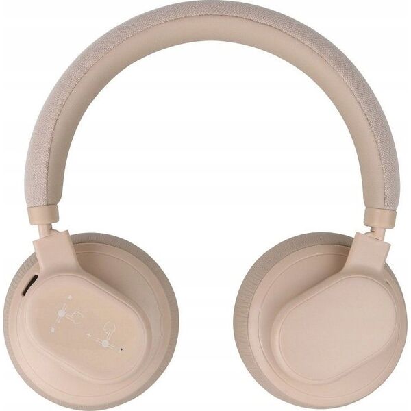 Słuchawki ForCell FORCELL F-AUDIO słuchawki bezprzewodowe nagłowne ANC Touch Beat różowe 13267650 5903396271502
