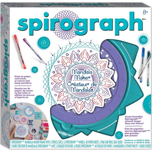 Dante Zestaw kreatywny Spirograf Mandala 13270328 93514017541