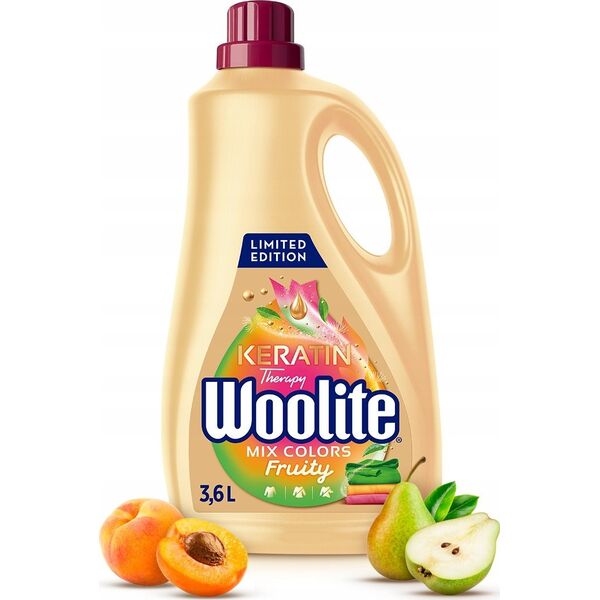 Woolite WOOLITE_Colour Keratin Limited Edition płyn do prania Fruity 3,6l 13271497 5908252011926