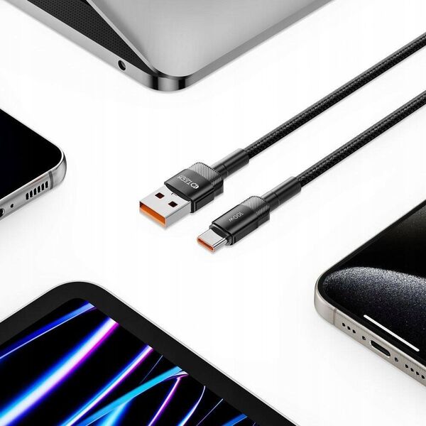Kabel USB Tech-Protect USB-C - USB-C 2 m Czarny (5906203690725) 13273319 5906203690725