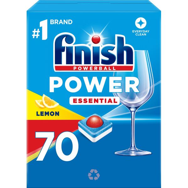 Chemia Tabletki do zmywarki FINISH Power Essential, 70szt., lemon 13274311 5908252011391