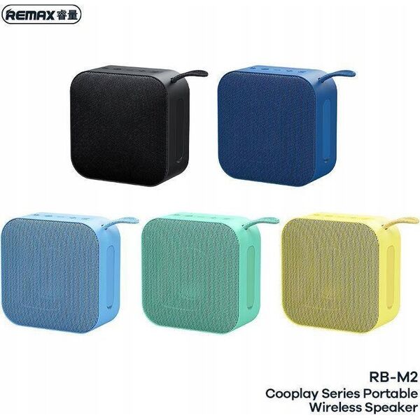 Głośnik Remax GŁOŚNIK REMAX COOPLAY SERIES RB-M2 WIRELESS DARK BLUE 13274820 6954851211914