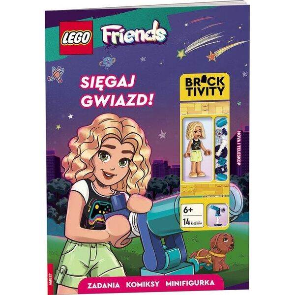 Ameet Książeczka LEGO Friends. Sięgaj gwiazd! LNC-6161 13275799 9788325343866