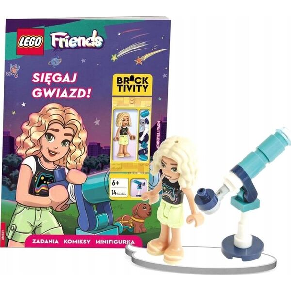 Ameet Książeczka LEGO Friends. Sięgaj gwiazd! LNC-6161 13275799 9788325343866