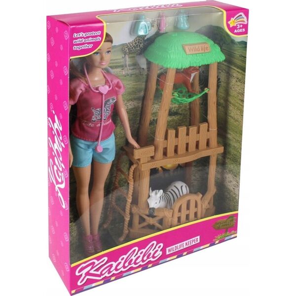 Mega Creative LALKA 29CM AKC OPIEKUN ZOO 20X32X6 MC WB30/60PG 13275902 5904335896756
