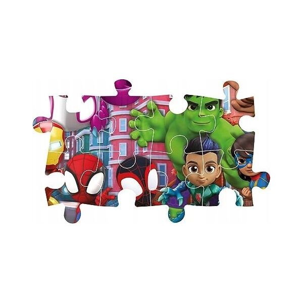 Clementoni Clementoni Puzzle 24el Maxi SuperColor Spidey and His Amazing Friend 24249 13276641 8005125242498