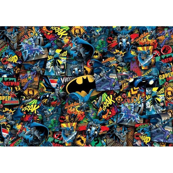 Clementoni Clementoni Puzzle 1000el Impossible Batman 39906 13276643 8005125399062
