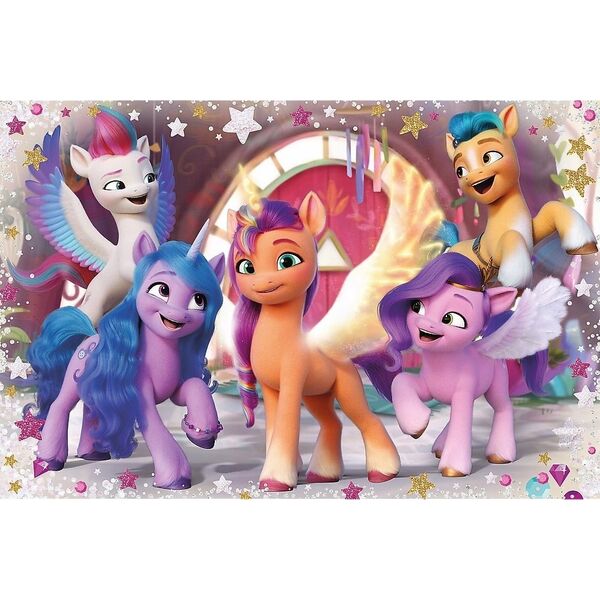 Trefl PUZZLE 24EL TREFL MAXI MLP WESOLY DZIEN KUCYKOW8 13276652 5900511143553