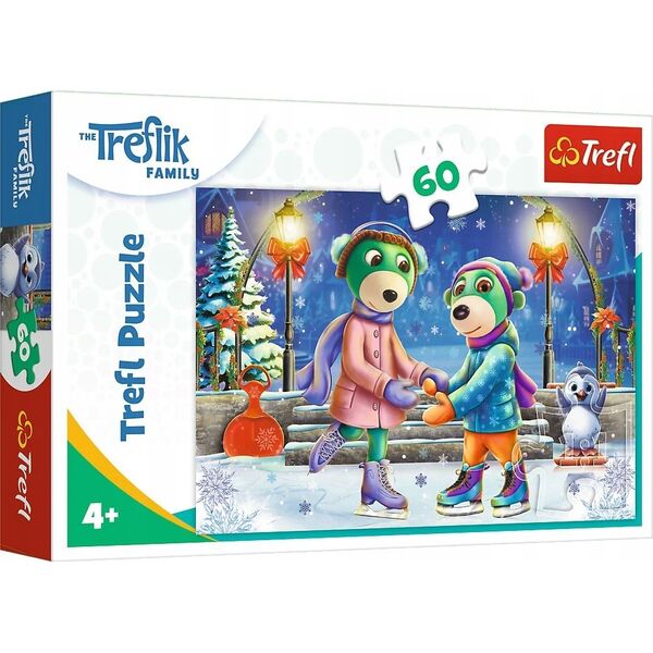 Trefl PUZZLE 60EL TREFL ZIMA U TREFLIKOW PUD20 13276668 5900511173833