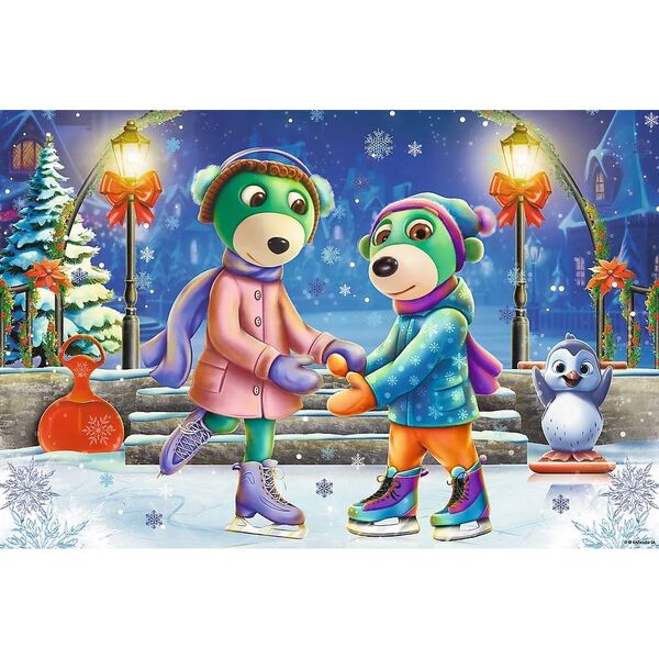 Trefl PUZZLE 60EL TREFL ZIMA U TREFLIKOW PUD20 13276668 5900511173833