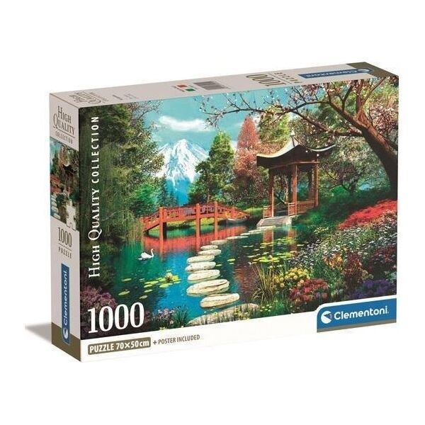 Clementoni CLE puzzle 1000 Compact Fuji Garden 39910 13276680 8005125399109