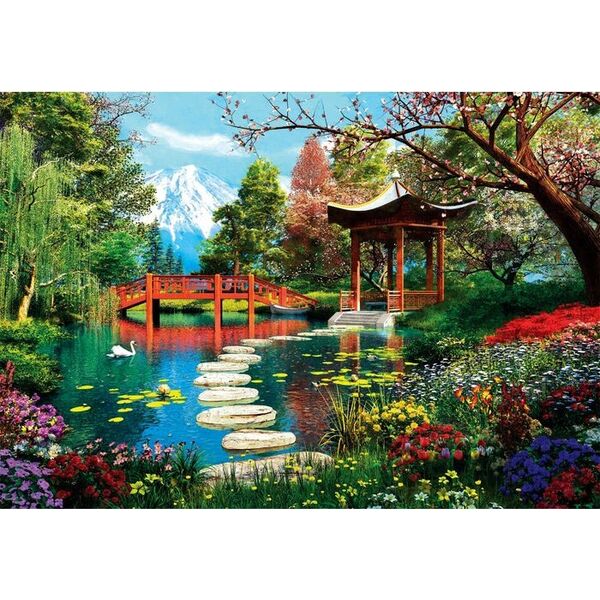 Clementoni CLE puzzle 1000 Compact Fuji Garden 39910 13276680 8005125399109
