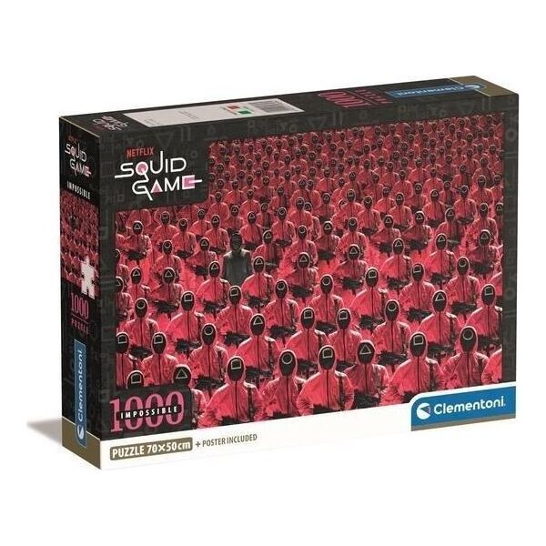 Clementoni CLE puzzle 1000 Compact Netflix Squid Game 39858 13276694 8005125398584