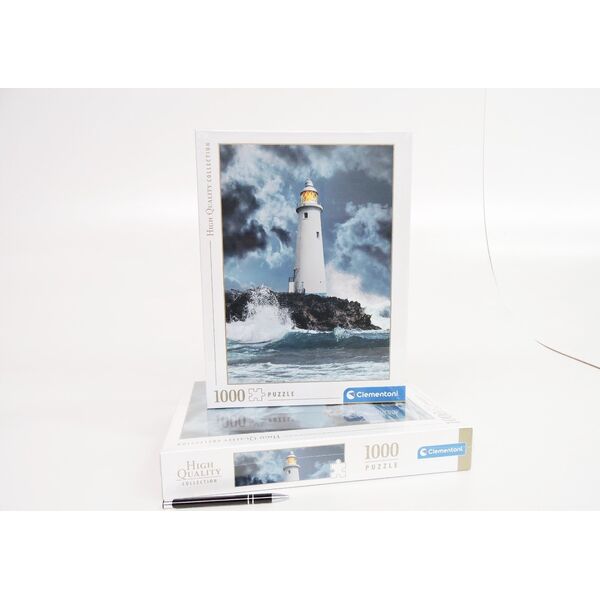 Clementoni CLE puzzle 1000 HQ Lightouse in the storm 39828 13276703 8005125398287