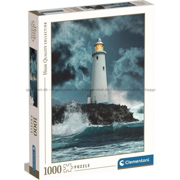 Clementoni CLE puzzle 1000 HQ Lightouse in the storm 39828 13276703 8005125398287
