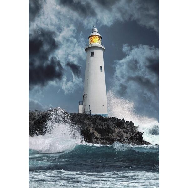 Clementoni CLE puzzle 1000 HQ Lightouse in the storm 39828 13276703 8005125398287